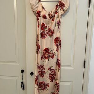 Floral Puff Sleeve Dress